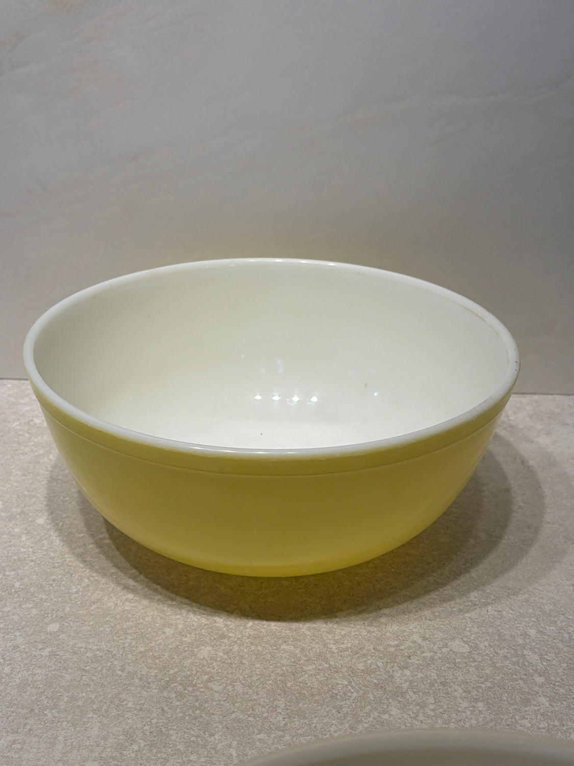 Pyrex Yellow Bowl