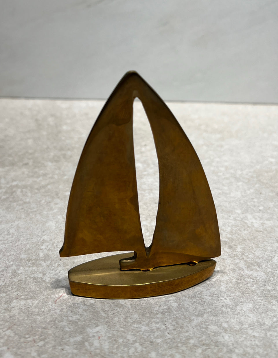 Brass Saliboat