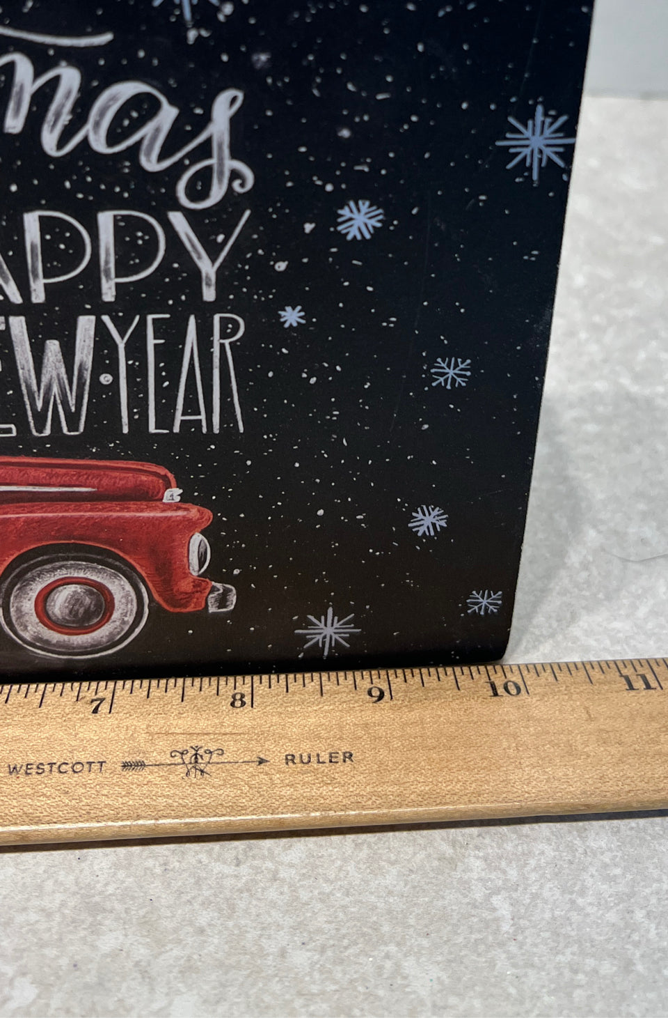 Christmas Box Sign