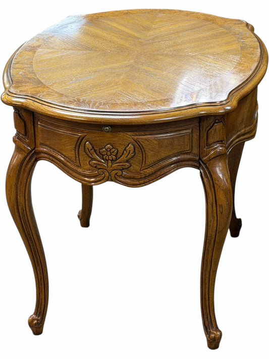 End Table With Pull Out