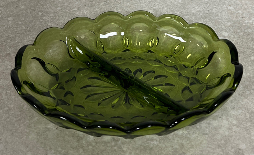 Divided Green Bowl