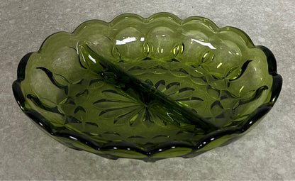 Divided Green Bowl