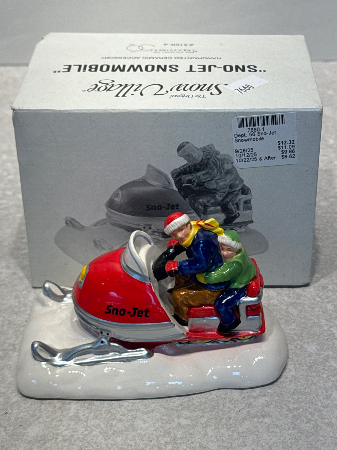 Dept. 56 Sno-Jet Snowmobile