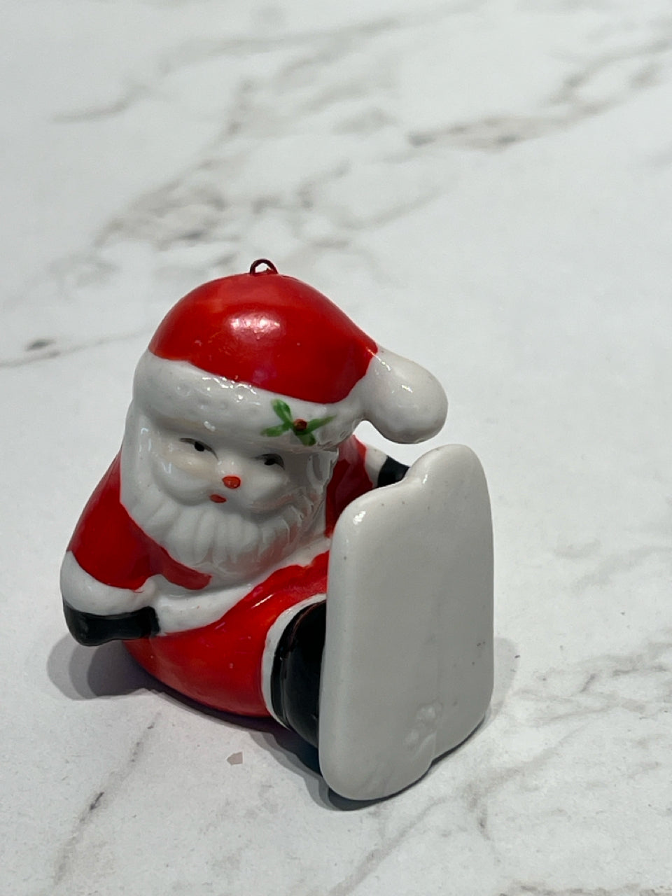 Vintage Santa Ornament