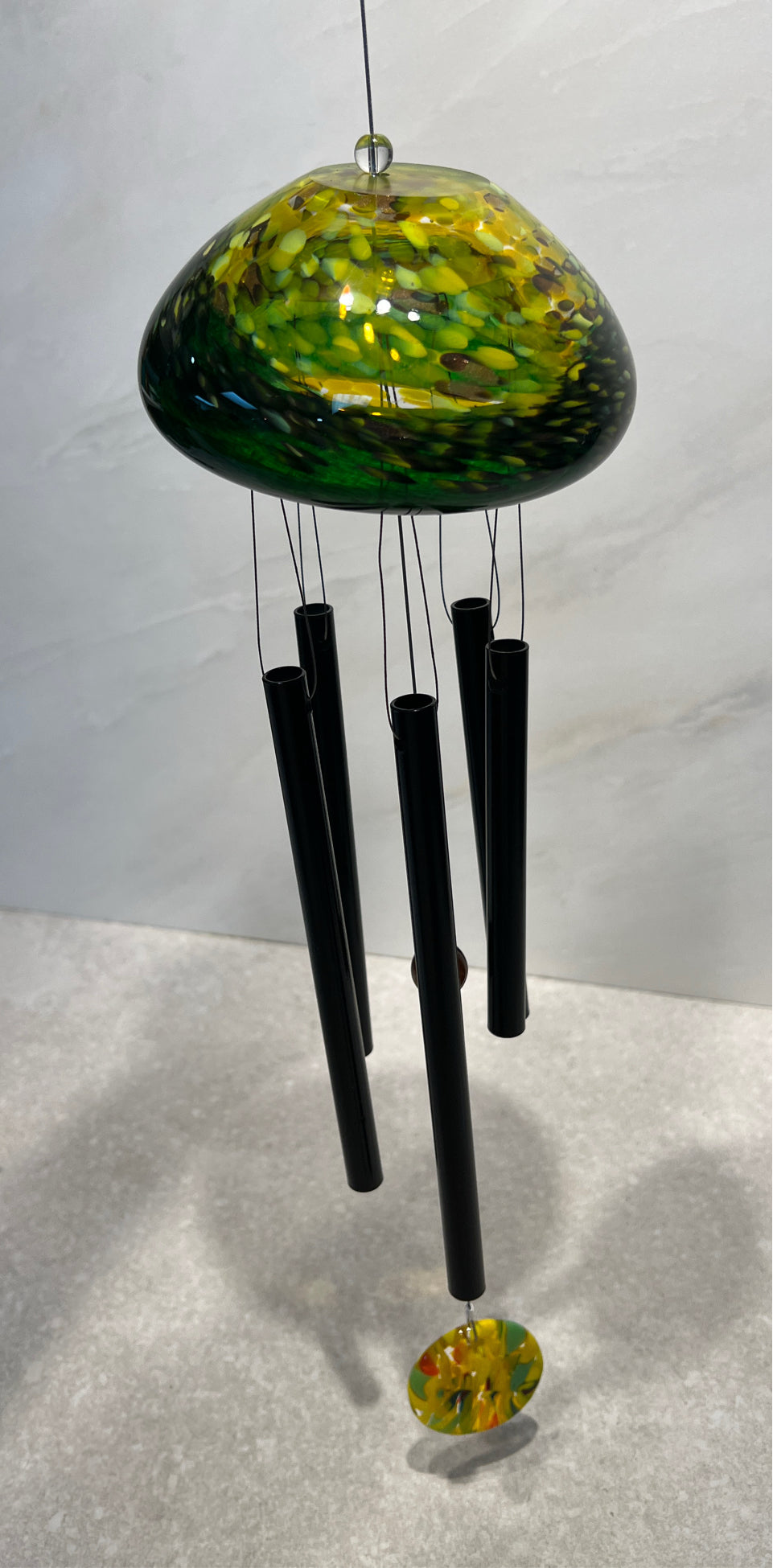 Handblown Glass Wind Chime
