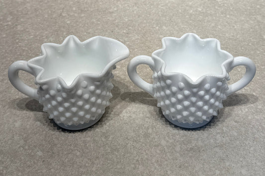 Fenton Sugar and Creamer