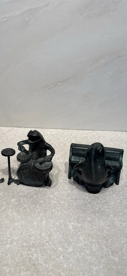 Jazz Band - Set of 5 Frogs