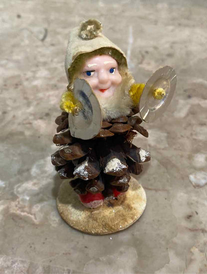 Vintage Pinecone Elf