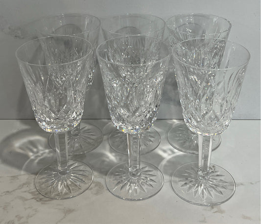 Set of 6 Waterford Glasses