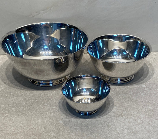 Set of 3 Paul Revere Bowls