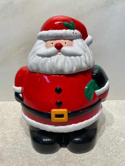 Vintage Plastic  Santa