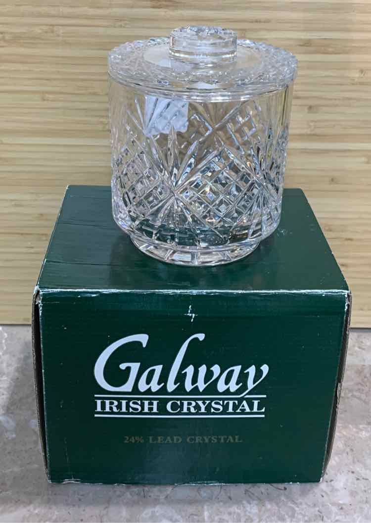 Galway Covered Biscuit Jar