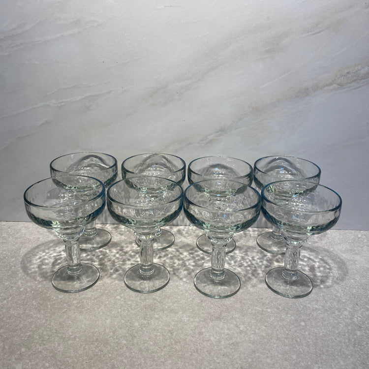 Set of 8 Margarita Glasses