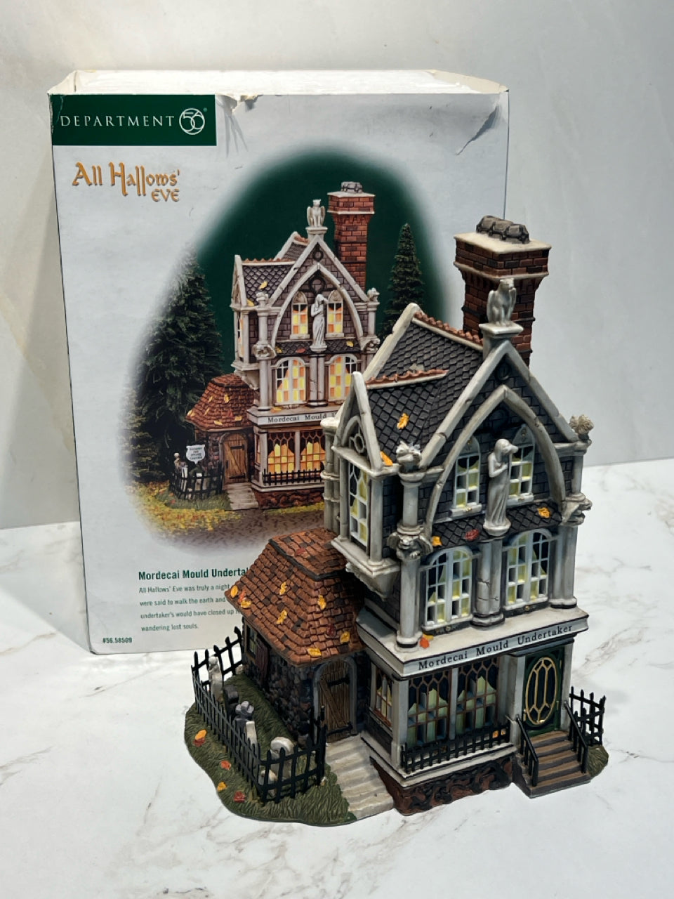 Dept. 56 Mordecai Mould Undertaker