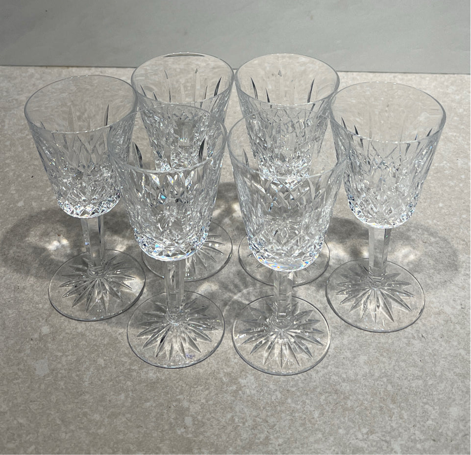 Set of 6 Waterford Glasses
