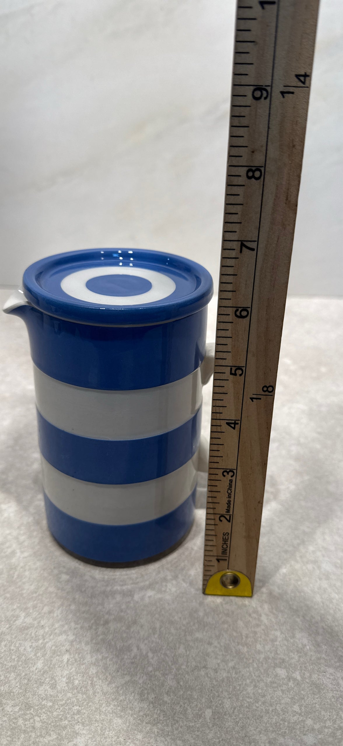 Cornish Covered Pitcher