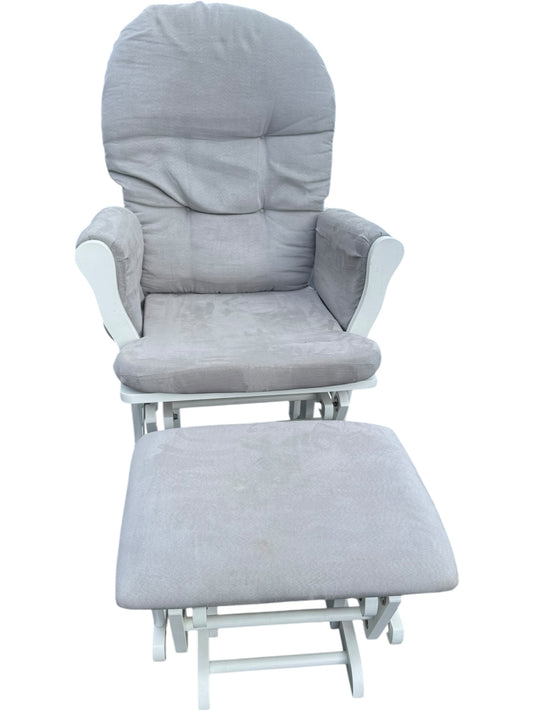 Glider With Ottoman