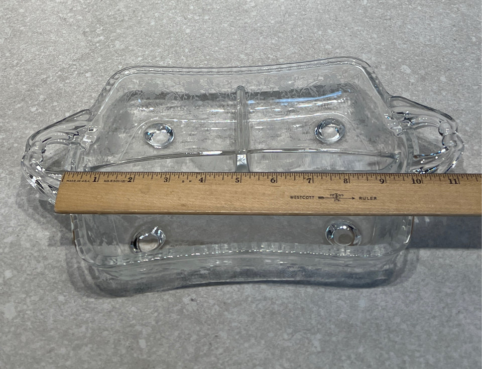 Divided Etched Dish