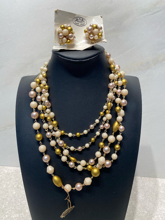 Necklace and Earrings