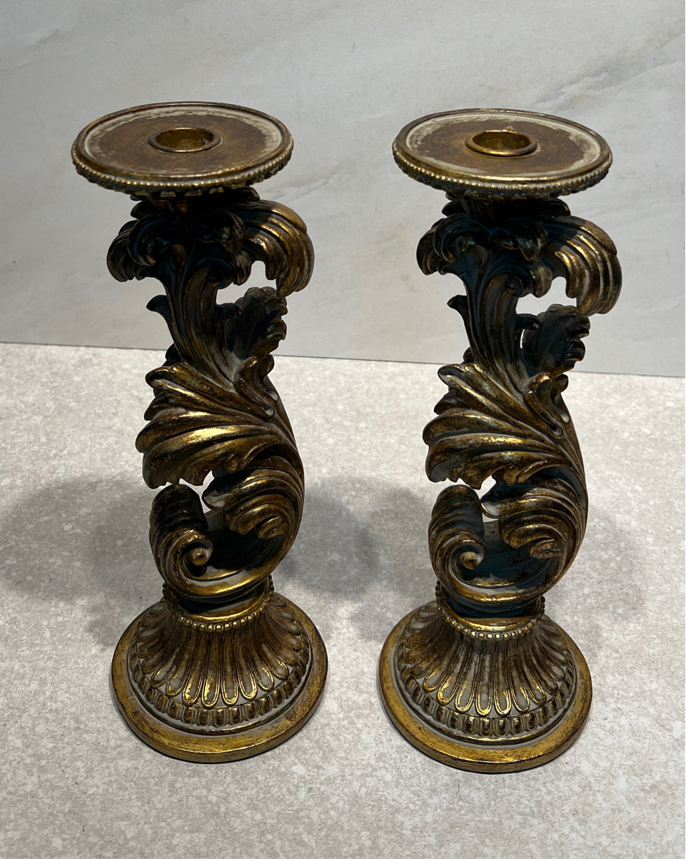 Pair Of Candle Holders