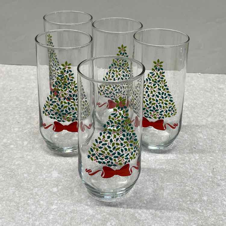 Set of 5  Glasses