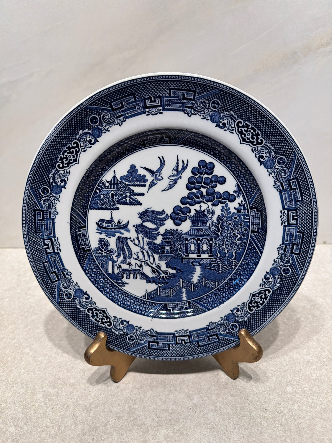 Johnson Bros. Blue Willow 10" Plate
