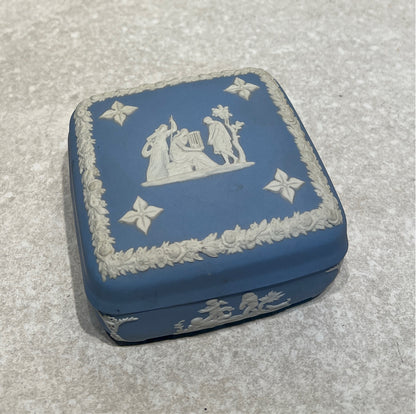 Covered Wedgwood Trinket Box