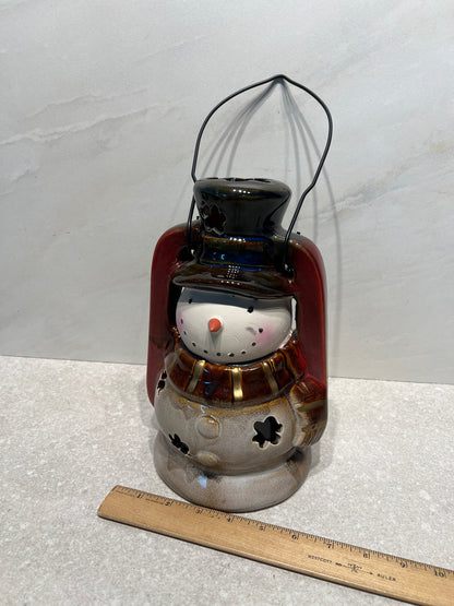 Snowman Lantern