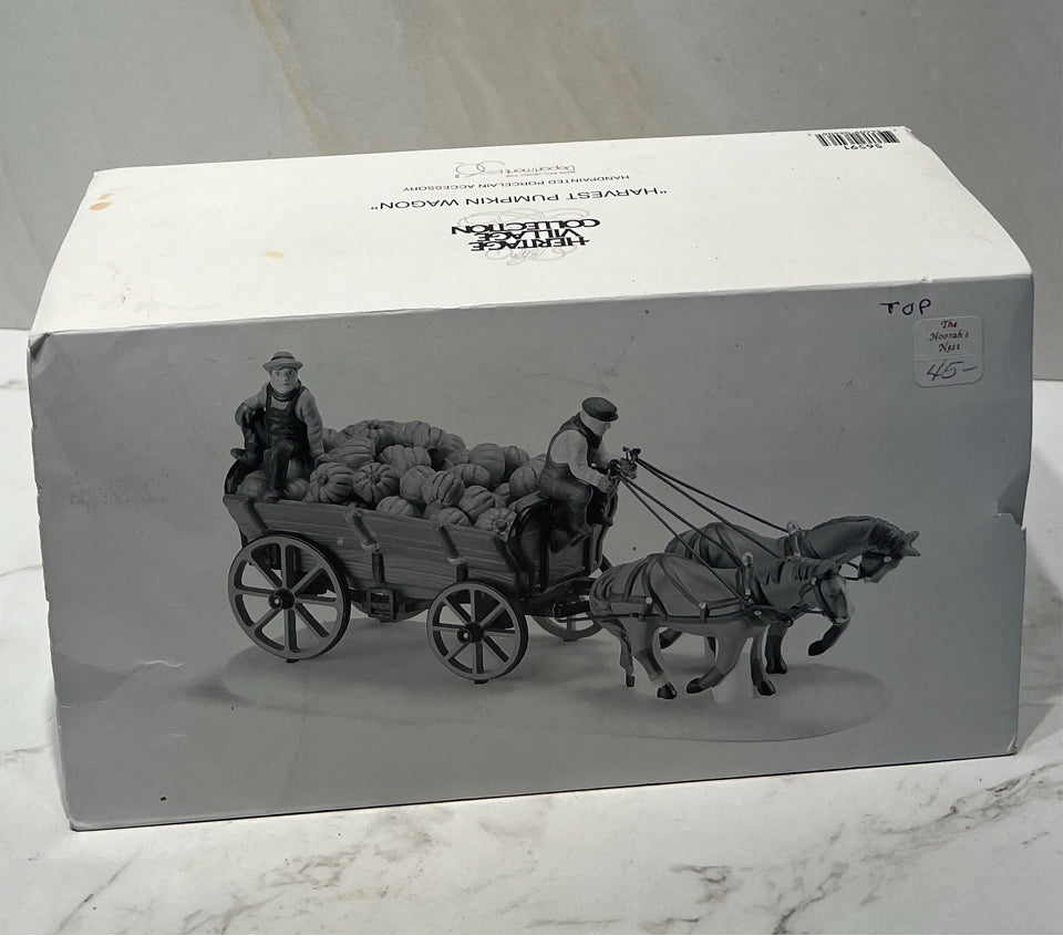 Dept. 56 Harvest Pumpkin Wagon