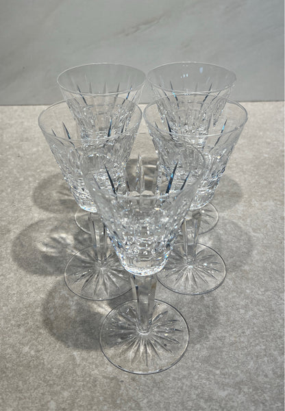 Set of 5 Waterford Glasses