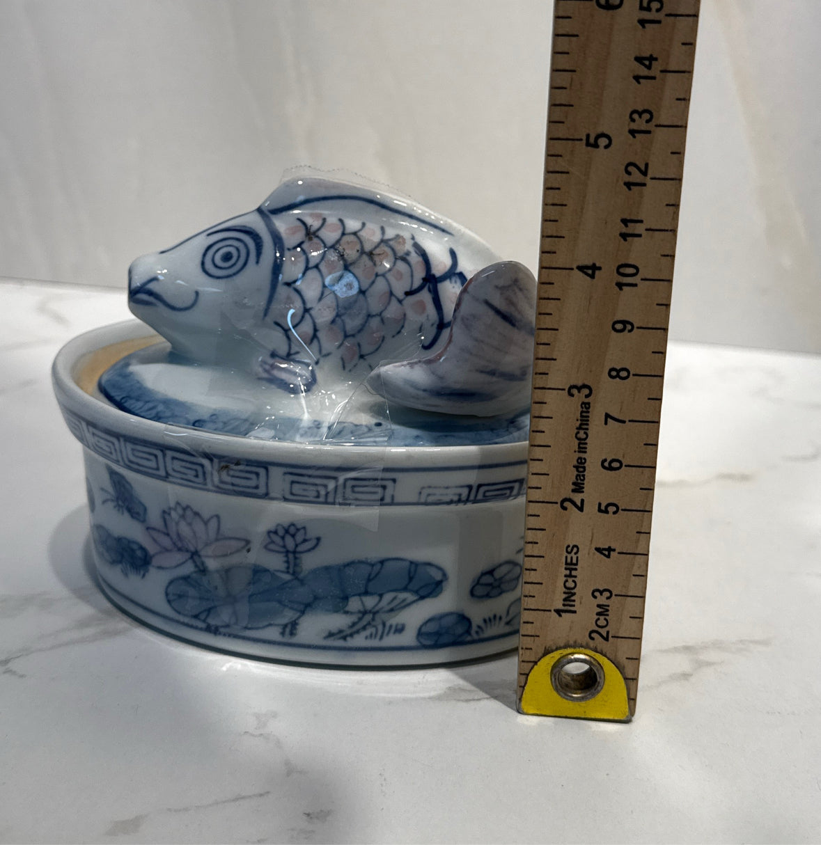 Fish Covered Bowl