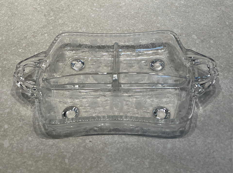 Divided Etched Dish