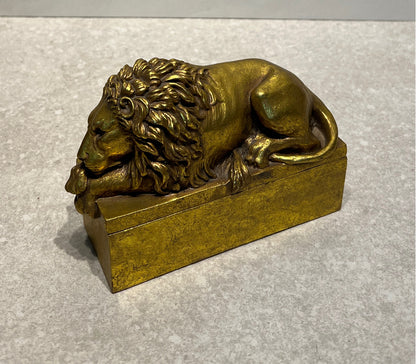 Lion Covered Box