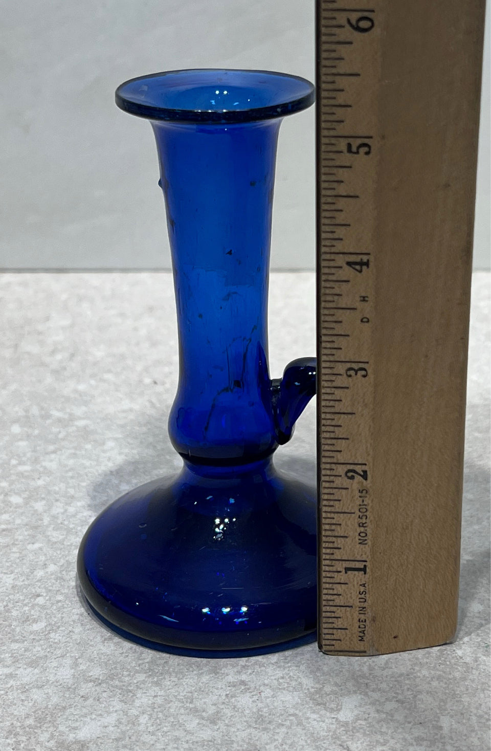 Blue Candle Stick Holder