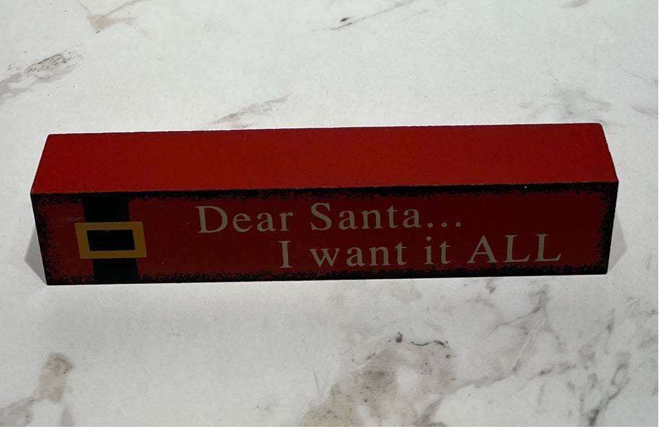 Dear Santa