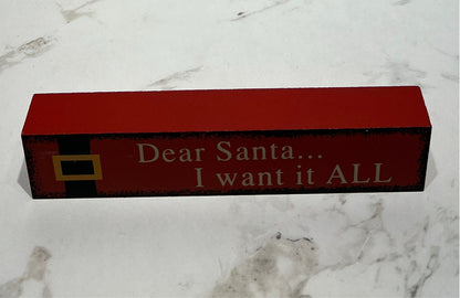 Dear Santa