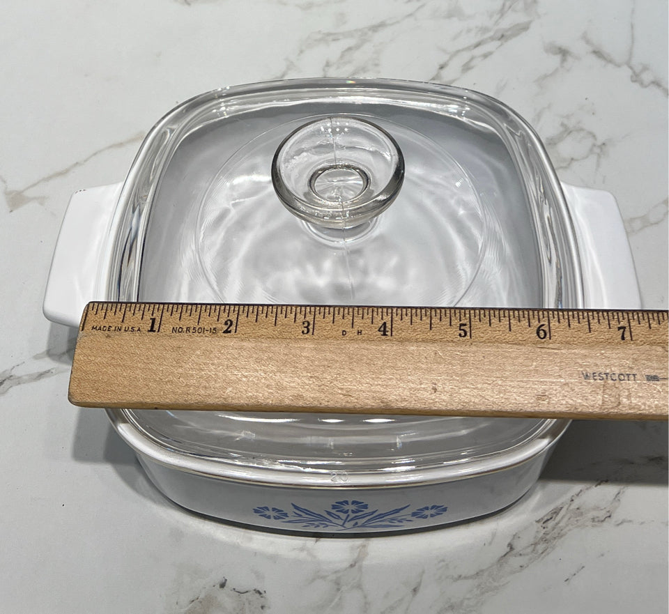 Covered Corning Ware Casserole