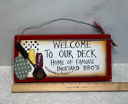 Deck Sign