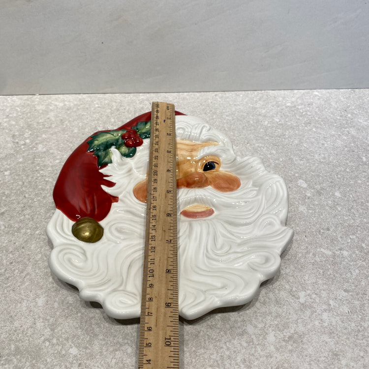 Fitz and Floyd Santa Plate