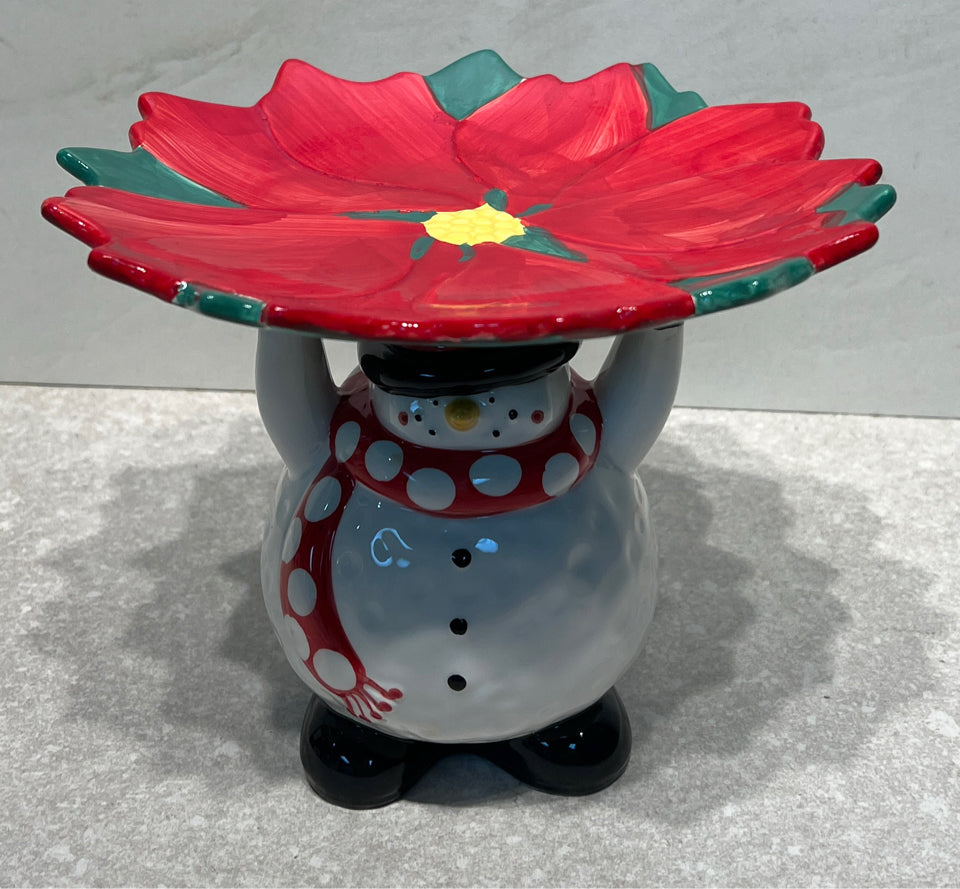 Snowman Plate