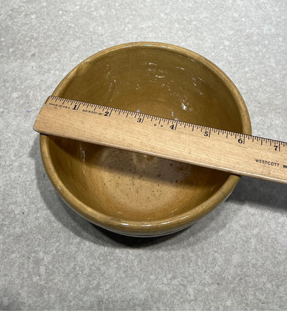 Yellow Ware Bowl - as is