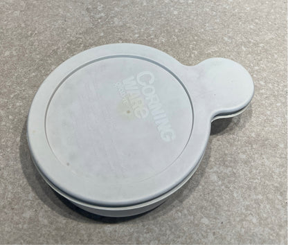 Covered Cornig Ware Bowl