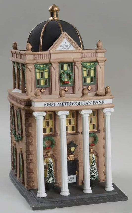 Dept. 56 First Metropolitan Bank