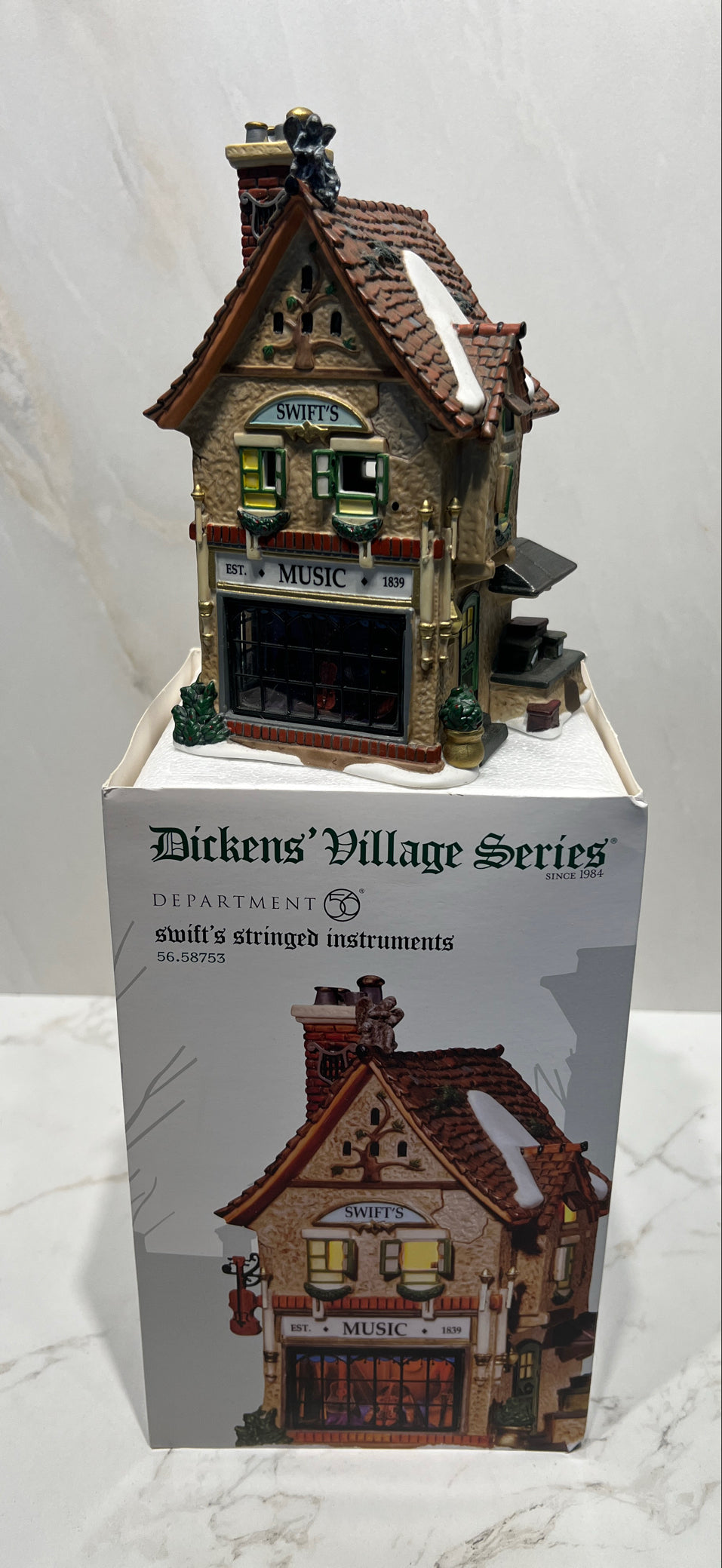 Dept. 56 Swifts Stringed Instruments