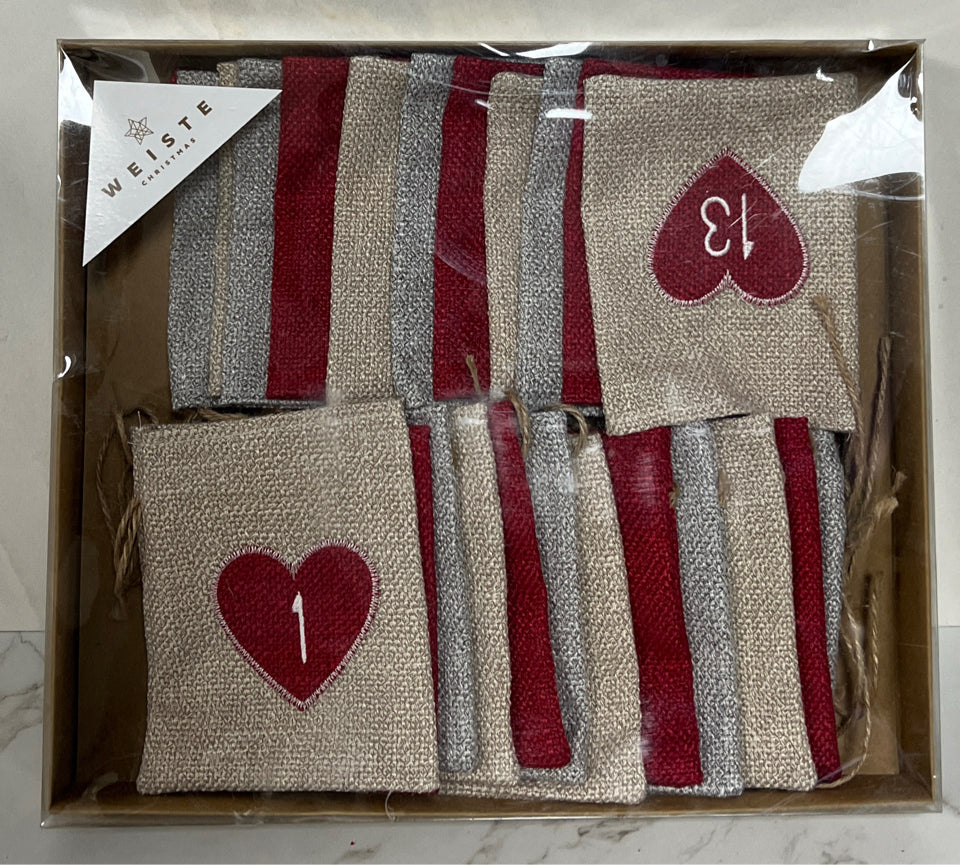 Fabric Garland Advent Calendar