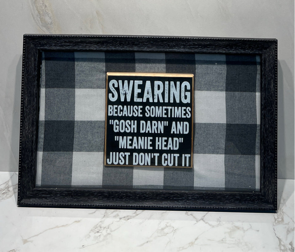 Shadow Box Sign