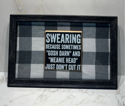 Shadow Box Sign