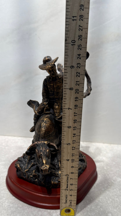 Cowboy High Figurine