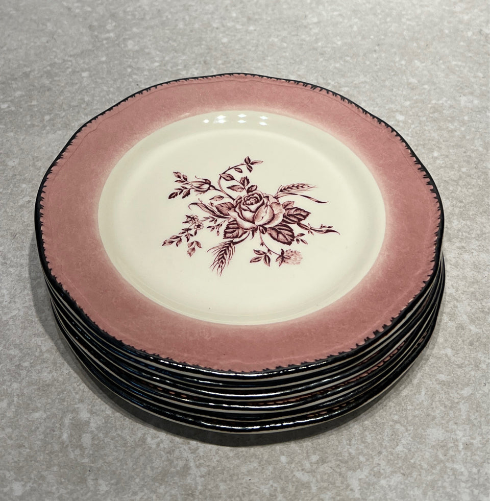 Set of 6 England  Plates