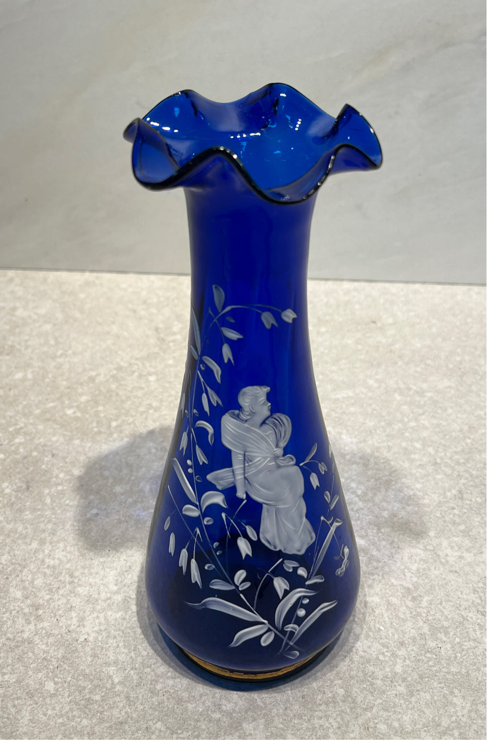 Mary Gregory Style Vase